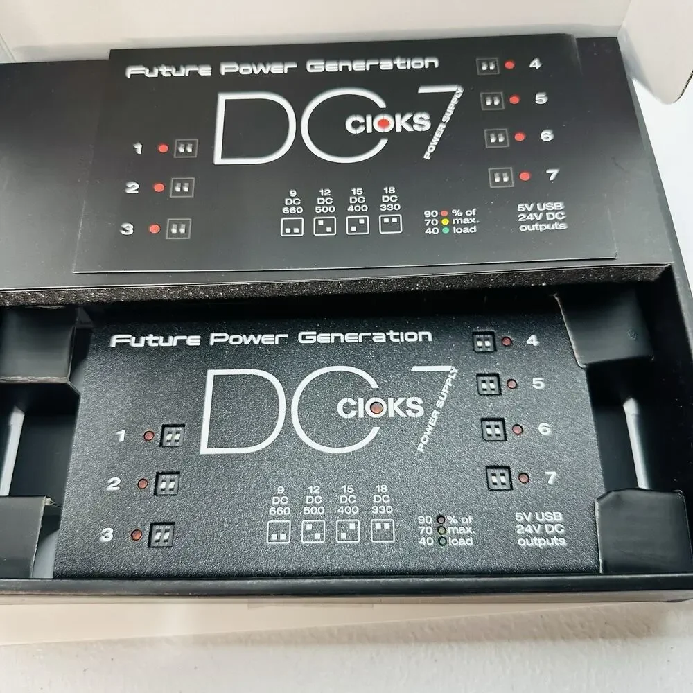 CIOKS DC7 Future Power Generation Power Supply for Effect Pedals | New